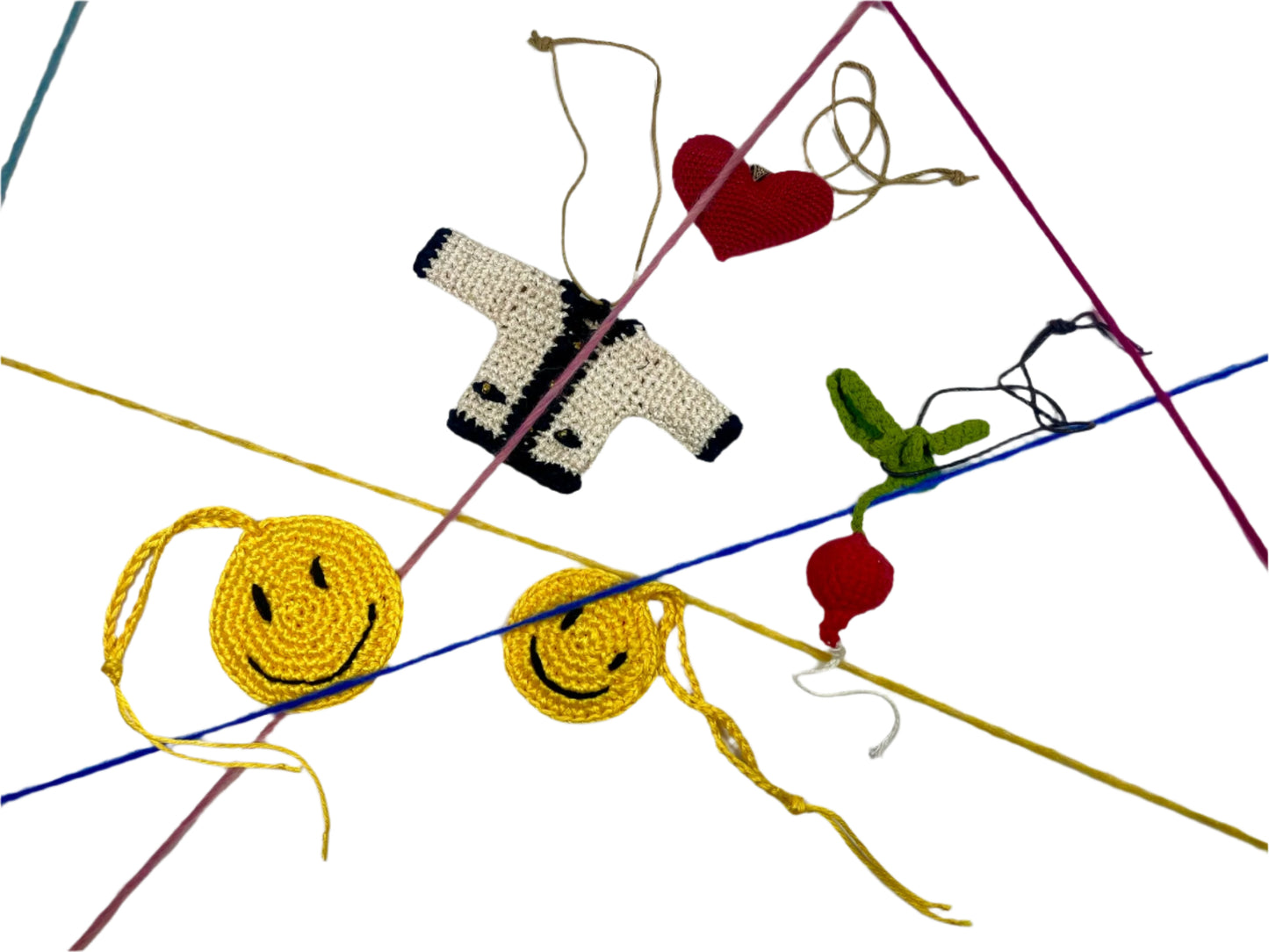 CROCHET BAG CHARMS