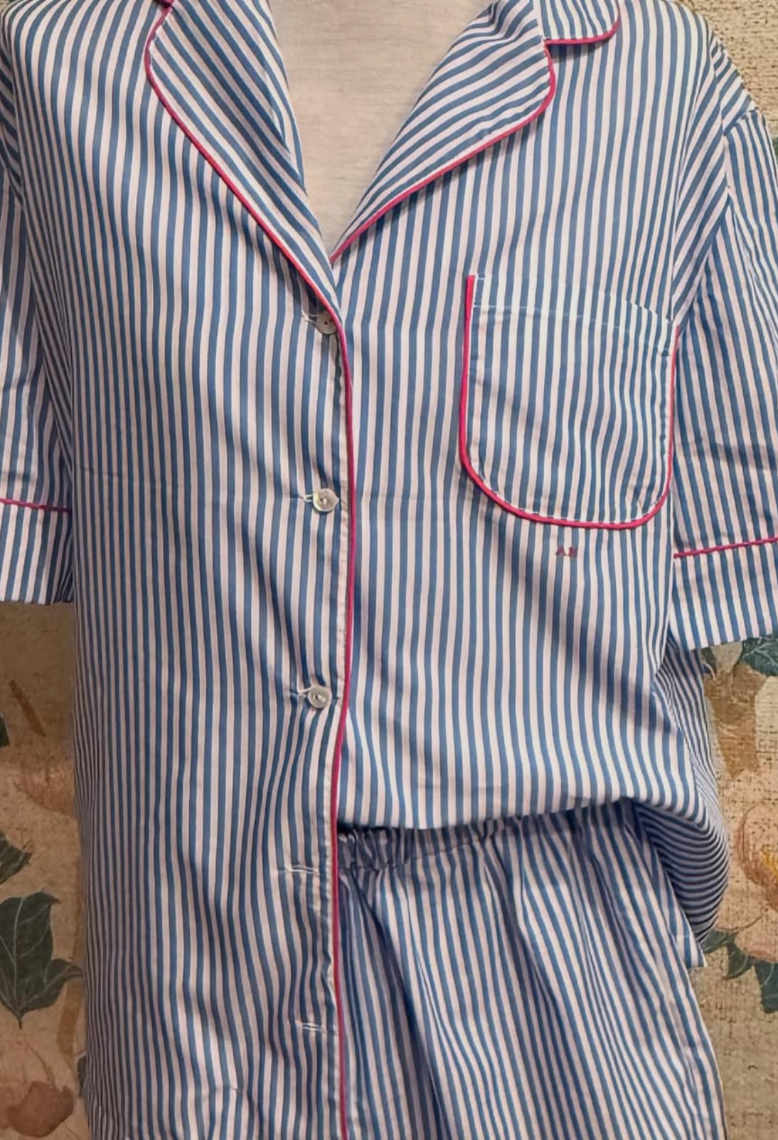 Hand-Embroidered Initial