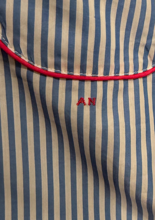 Hand-Embroidered Initial